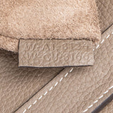 Céline Taupe Grained Calfskin Luggage Handbag
