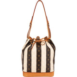 Louis Vuitton Canvas Monogram Limited Rayures Sac Noé Grande Shoulder Bag M40563