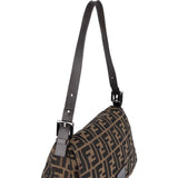Fendi FF Monogram Mamma Baguette Shoulder Bag