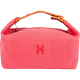 [🔄️B18 / F81] Hermès Canvas Bride-a-Brac Case Handbag - vintageandkickz