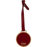 Fendi Red Roma FF Dal 1925 Emblem Bag Charm