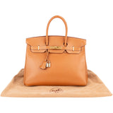 Hermès Natural Swift Leather Birkin 35 Handbag