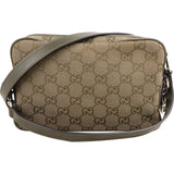 Gucci Monogram GG Canvas Messenger Crossbody Bag