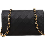 [🔄️B14 / F15] Chanel Quilted Lambskin Medium Double Flap Crossbody Bag - vintageandkickz