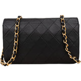 [🔄️B14 / F15] Chanel Quilted Lambskin Medium Double Flap Crossbody Bag - vintageandkickz