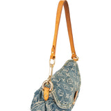 Louis Vuitton Monogram Denim Pleaty Shoulder Bag
