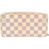 Louis Vuitton Monogram Damier Azur Canvas Zippy Wallet