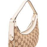 Gucci Monogram GG Canvas Small Hobo Shoulder Bag