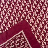 Christian Dior Oblique Monogram Emblem Print Silk 65 Scarf Tuch