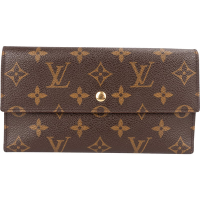 Louis Vuitton Monogram Canvas Sarah Wallet