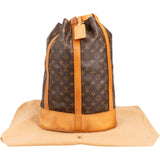 Louis Vuitton Monogram Canvas Randonnee GM Backpack Shoulder Bag