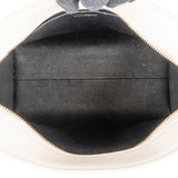 Saint Laurent White Leather Baby Sac Cabas Handbag