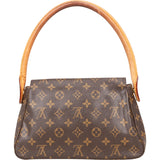 Louis Vuitton Canvas Monogram PM Looping Shoulder Bag