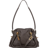 Chloé Brown Leather Paraty Handbag