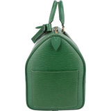 Louis Vuitton Green Epi Leather Keepall 45 Travel Bag