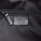 Gucci Nylon Bamboo Handle Hobo Shoulder Bag