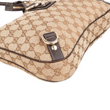 Gucci Monogram GG Canvas Abbey D-Ring Hobo Shoulder Bag