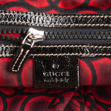 Gucci GG Black Quilted and Grained Patent Bowler Handbag