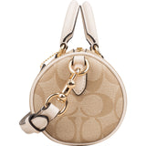 Coach Monogram Signature Mini Rowan Satchel Handbag