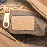 Chloé Pebbled Leather Marcie Saddle Hobo Shoulder Bag