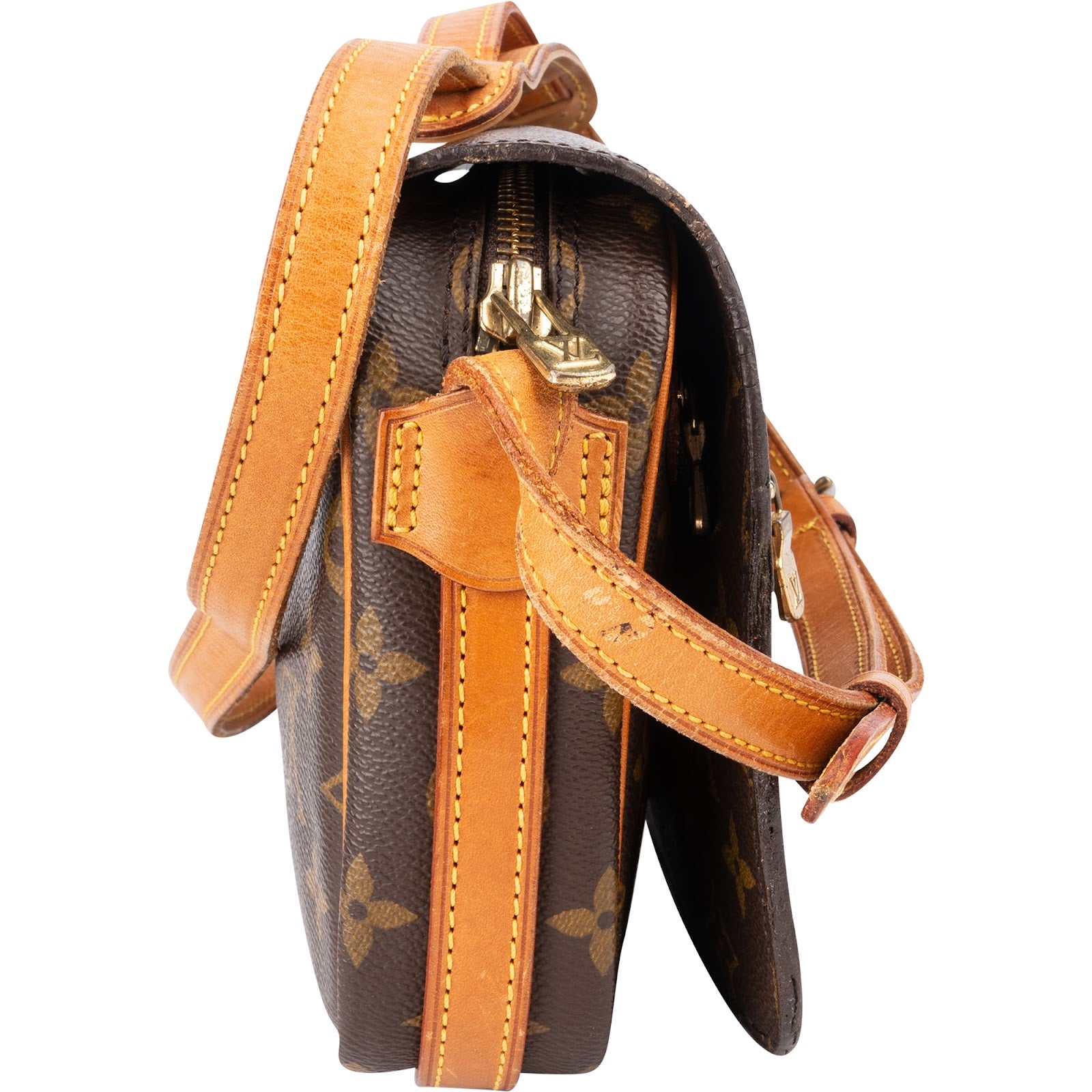 [🔄️B06 / F63] Louis Vuitton Monogram Canvas Saint Germain PM Crossbody Bag - vintageandkickz
