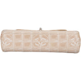 Chanel Travel Line Monogram Single Flap Crossbody Bag