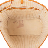 Louis Vuitton Monogram Damier Azur Canvas Neverfull MM Shoulder Bag