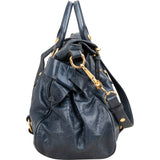 Miu Miu Vitello Lux Leather Bow Handbag