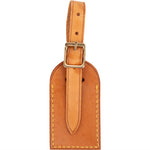[🔄️B10 / F93] Louis Vuitton Vachetta Leather Luggage Tag - vintageandkickz