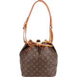 Louis Vuitton Monogram Canvas Sac Noé Petit Shoulder Bag