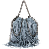 Stella McCartney Shaggy Deer Falabella Fringed Handbag