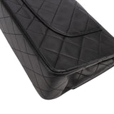 Chanel Quilted Lambskin Medium 24K Gold Double Flap Shoulder Bag