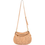 Miu Miu Matelassé Nappa Leather Hobo Handbag - vintageandkickz