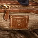 Prada Emblem Jacquard Bauletto Shoulder Bag