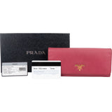 Prada Saffiano Leather Continental Wallet