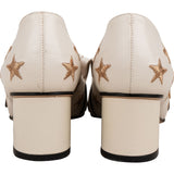 Gucci Leather Marmont Fringed GG Bumblebee Mid-Heel Loafers Shoes (36,5)