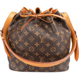 Louis Vuitton Monogram Canvas Sac Noé Petit Shoulder Bag