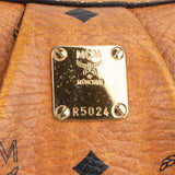 MCM Monogram Visetos Hobo Shoulder Bag