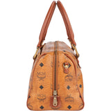 MCM Monogram Visetos Boston Handbag