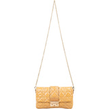 Dior Patent Leather Cannage New Lock Flap Crossbody Bag - vintageandkickz