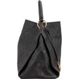 Louis Vuitton Noir Leather Monogram Empreinte Artsy MM Shoulder Bag