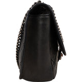 Chanel Quilted Calfskin Coco Sporran Single Flap Crossbody Bag