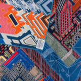 Hermès City On a Summer Day Silk 90 Scarf Tuch