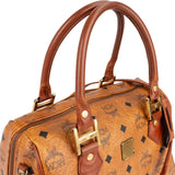 MCM Monogram Visetos Boston Handbag
