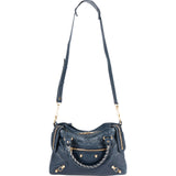 Balenciaga Blue Leather City Handbag