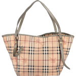 Burberry Haymarket Check Canterbury Tote Shoulder Bag - vintageandkickz