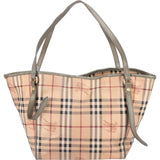 Burberry Haymarket Check Canterbury Tote Shoulder Bag - vintageandkickz