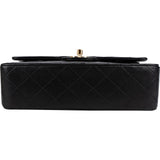 Chanel Quilted Lambskin 24K Small Double Flap Shoulder Bag