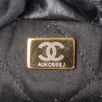 Chanel 22 Stitching Lambskin Small Drawstring Bag Handbag - vintageandkickz