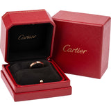 Cartier Au 750 Roségold LOVE Wedding Band Ring (#61)